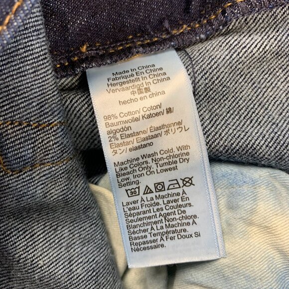 J Crew Mens Pants 31 Blue Jeans 484 Stretch Slim Tapered Japanese Denim 31x30 - Picture 10 of 14